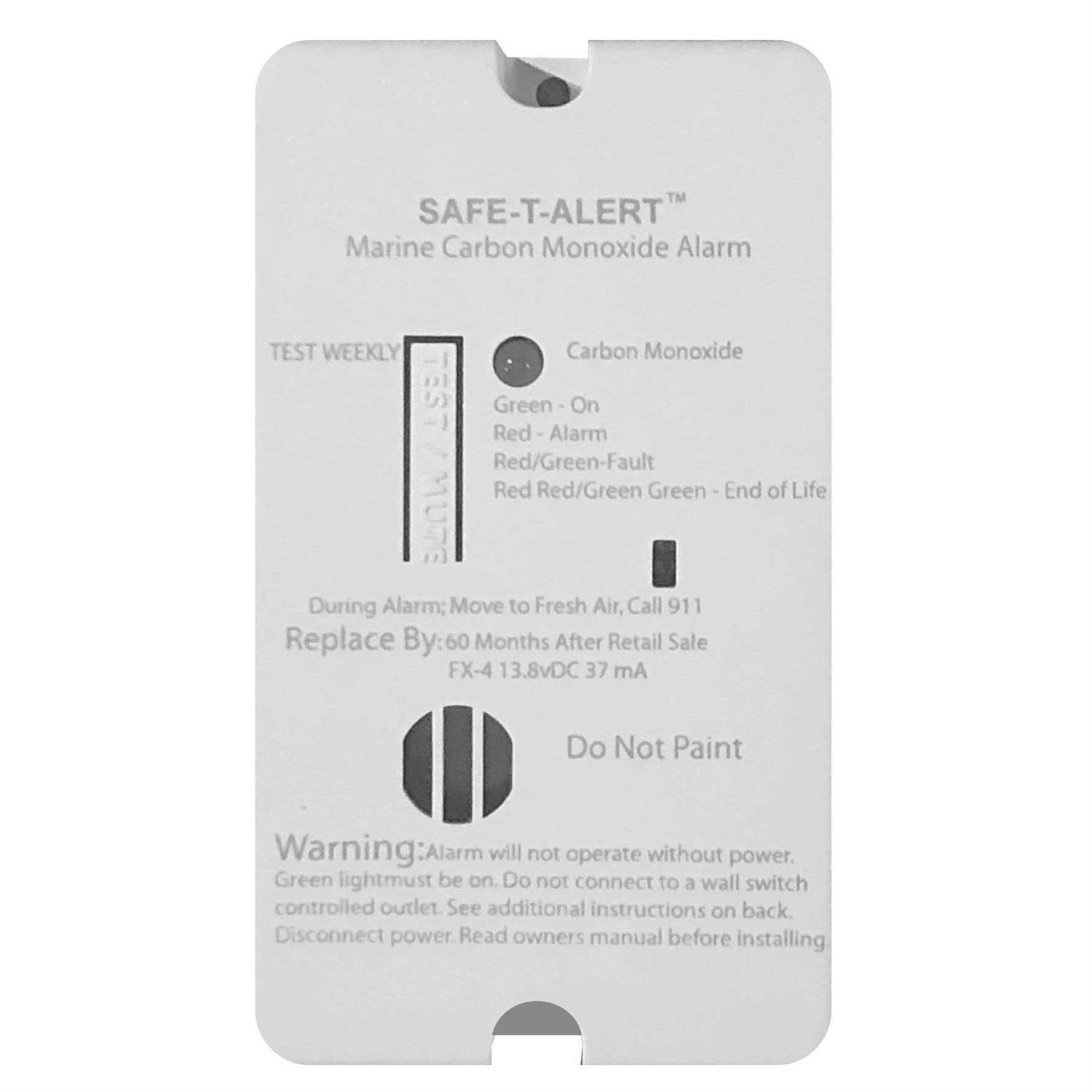 Carbon Monoxide Alarm Safe-T-Alert FX-4 - Image 3