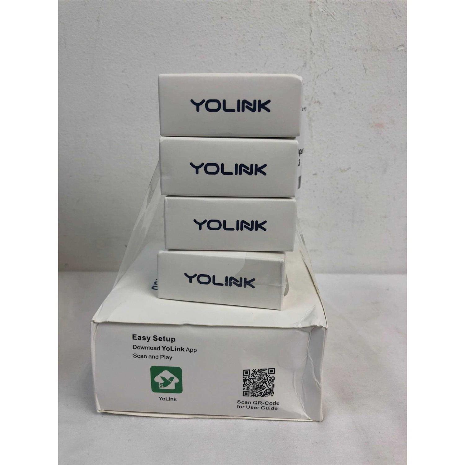 Yolink Smart Home Starter Kit Hub & Water Leak Sensor 4-Pack - Image 3