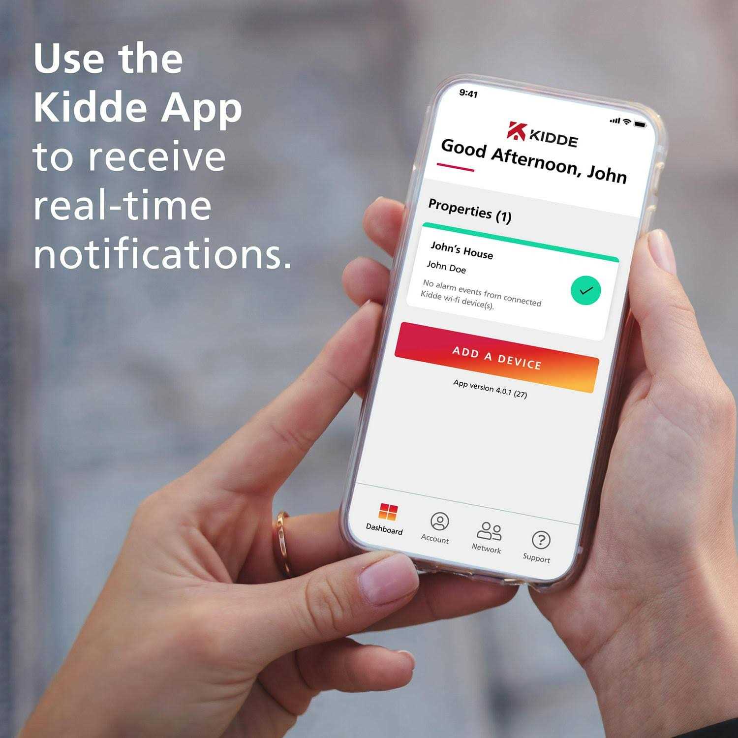 Kidde Smart Plug-In Carbon Monoxide with Indoor Air Quality Monitor - Image 4